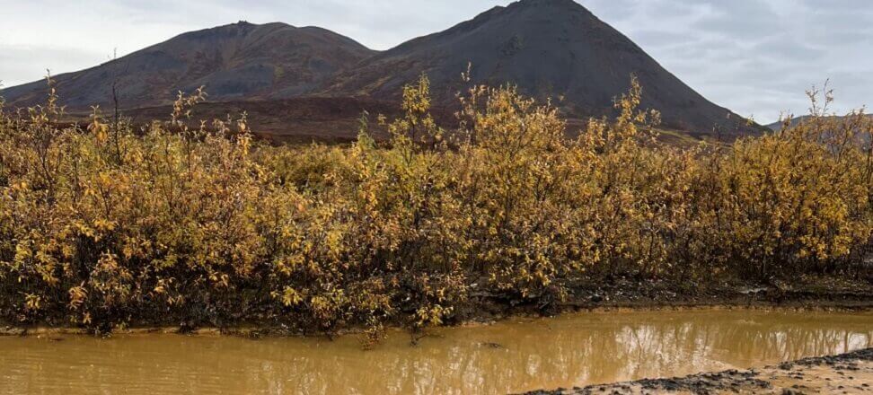 The orange waters of Alaska's rivers