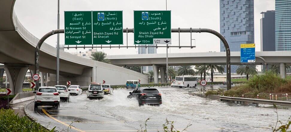 powódź w Dubaju